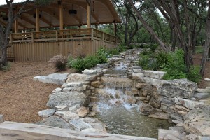 Natural Bridge Caverns Discovery Village Water Feature Image